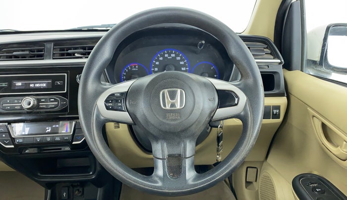 2017 Honda Amaze 1.2L I-VTEC S OPT, Petrol, Manual, 49,021 km, Steering Wheel Close Up