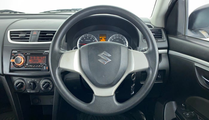 2014 Maruti Swift VXI, Petrol, Manual, 65,390 km, Steering Wheel Close Up
