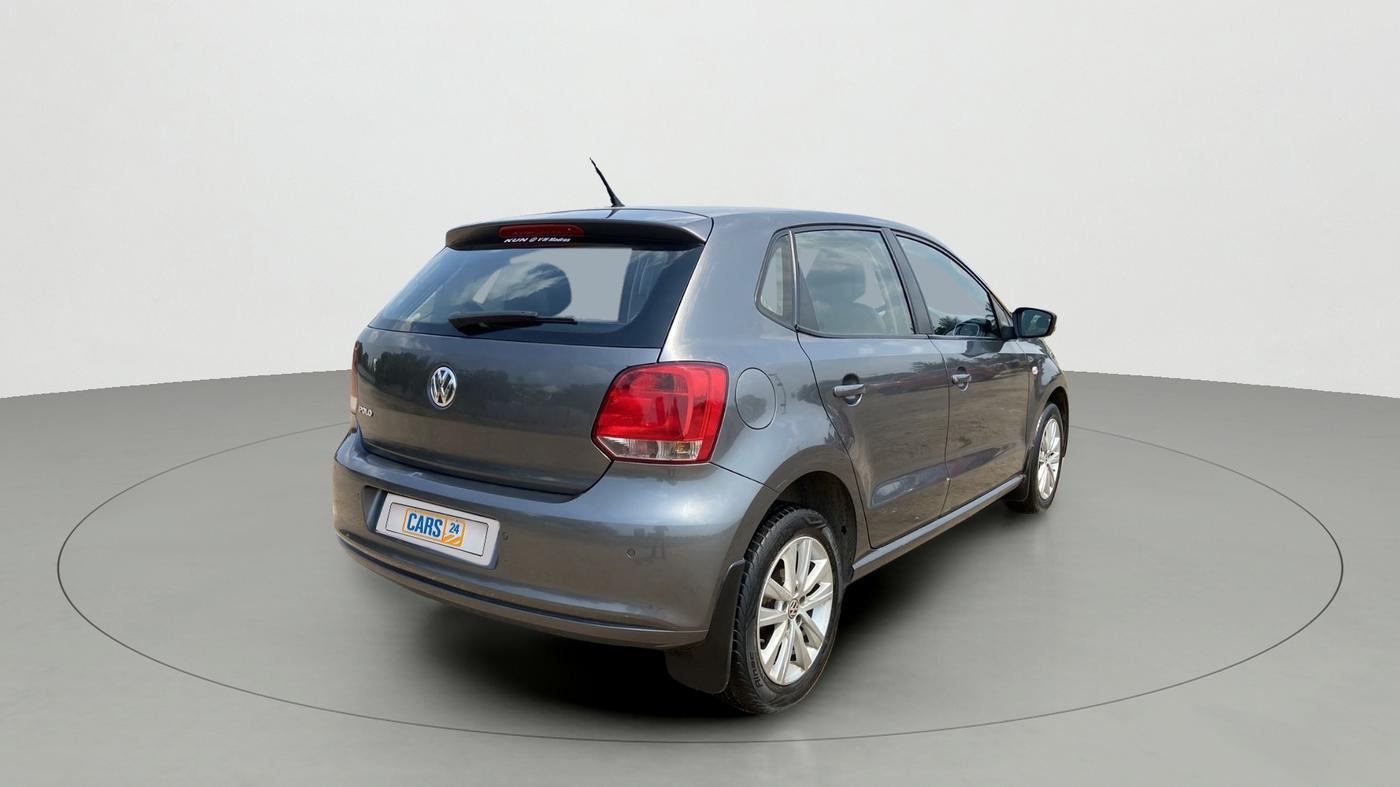 2014 Volkswagen Polo HIGHLINE1.2L PETROL, Petrol, Manual, 44,909 km, Right Back Diagonal