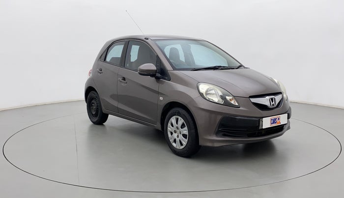 2015 Honda Brio S MT, Petrol, Manual, 88,555 km, Right Front Diagonal