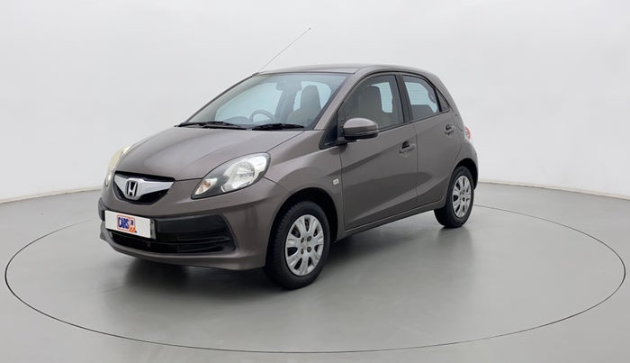 2015 Honda Brio S MT, Petrol, Manual, 88,555 km, Left Front Diagonal