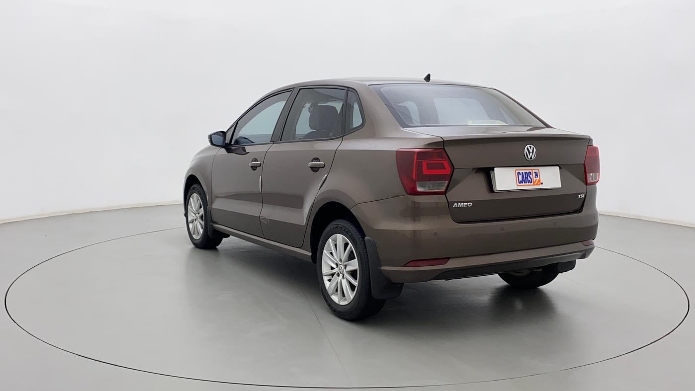 2017 Volkswagen Ameo HIGHLINE1.5L, Diesel, Manual, 49,926 km, Left Back Diagonal