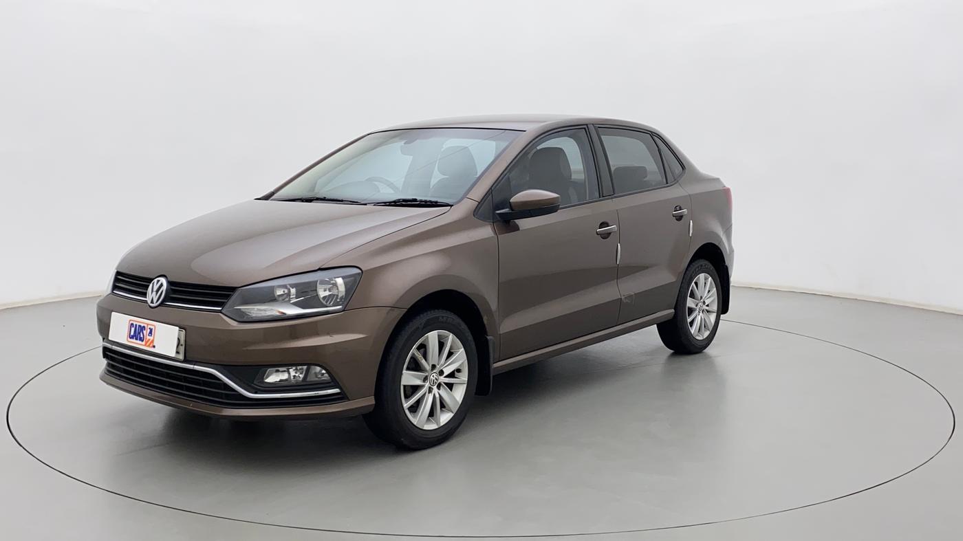 2017 Volkswagen Ameo HIGHLINE1.5L, Diesel, Manual, 49,926 km, Left Front Diagonal