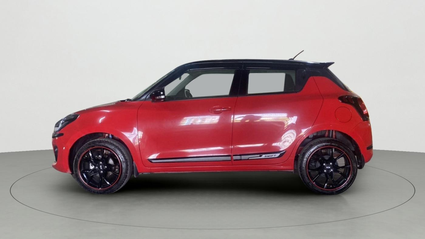 2021 Maruti Swift ZXI PLUS AMT DUAL TONE, Petrol, Automatic, 7,183 km, Left Side