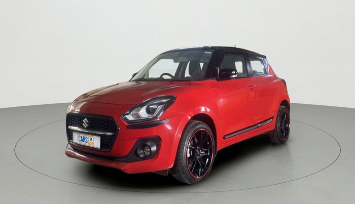 2021 Maruti Swift ZXI PLUS AMT DUAL TONE, Petrol, Automatic, 7,183 km, Left Front Diagonal