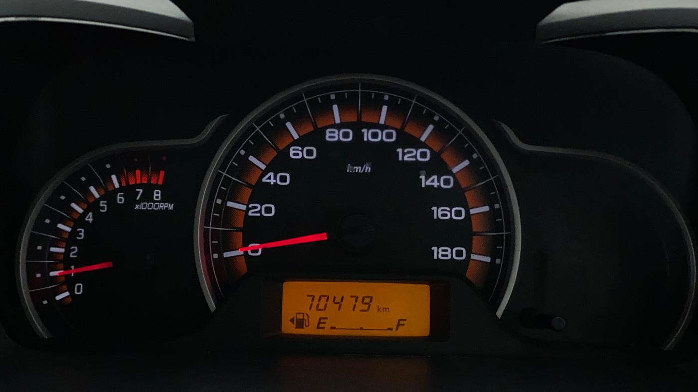 2016 Maruti Alto K10 VXI, Petrol, Manual, 70,479 km, Odometer Image