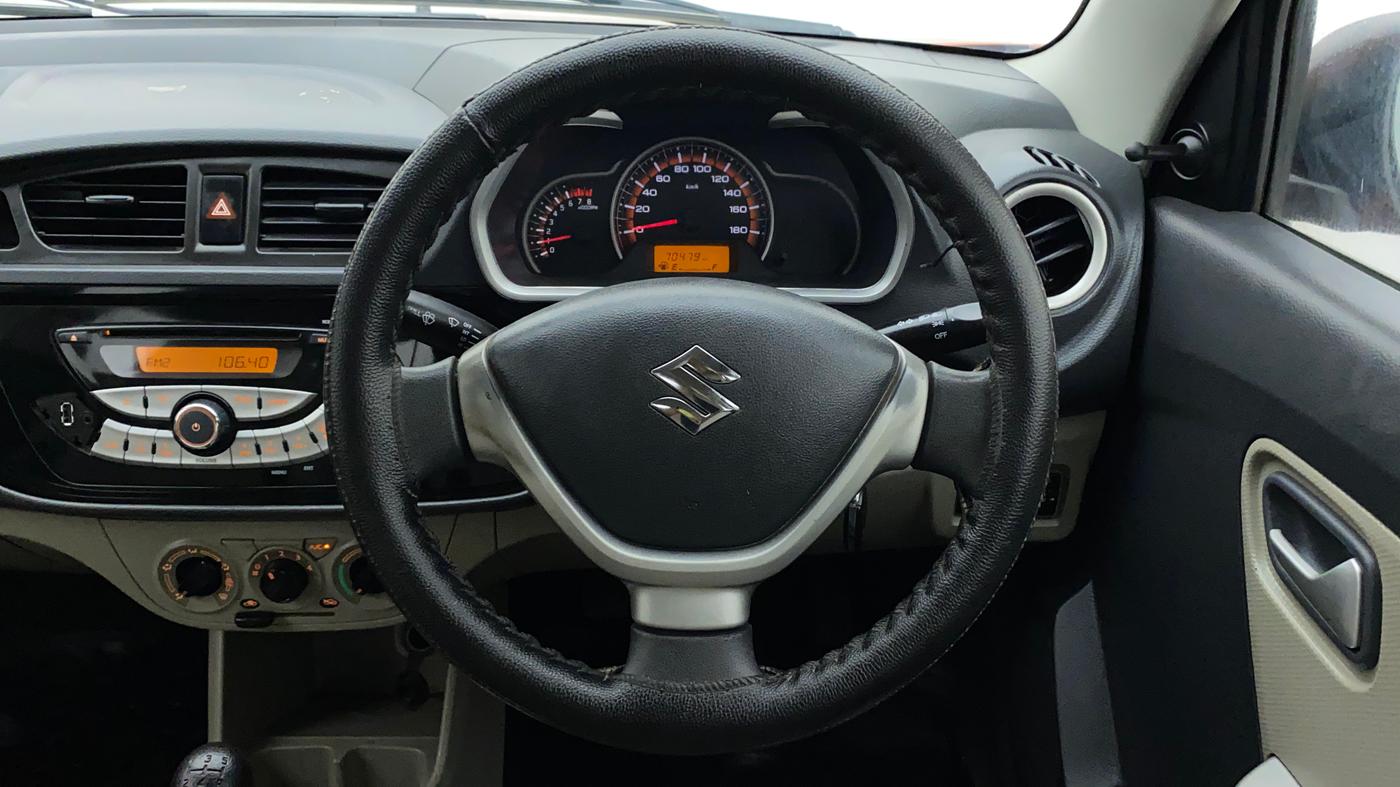 2016 Maruti Alto K10 VXI, Petrol, Manual, 70,479 km, Steering Wheel Close Up