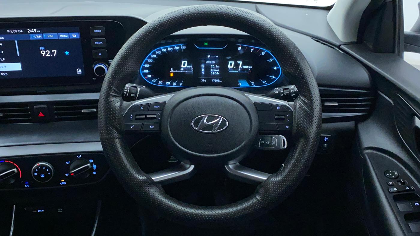 2021 Hyundai NEW I20 SPORTZ 1.2 MT, Petrol, Manual, 47,338 km, Steering Wheel Close Up