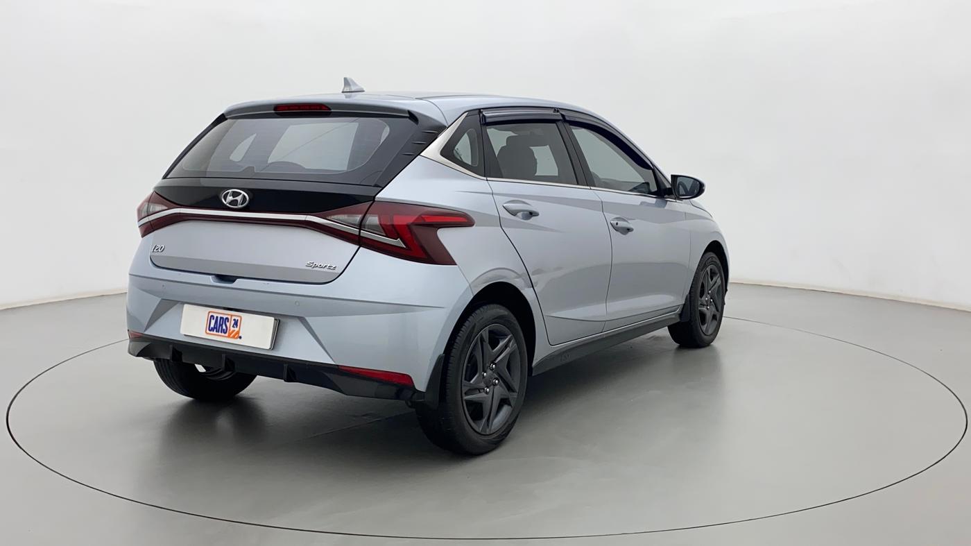 2021 Hyundai NEW I20 SPORTZ 1.2 MT, Petrol, Manual, 47,338 km, Right Back Diagonal