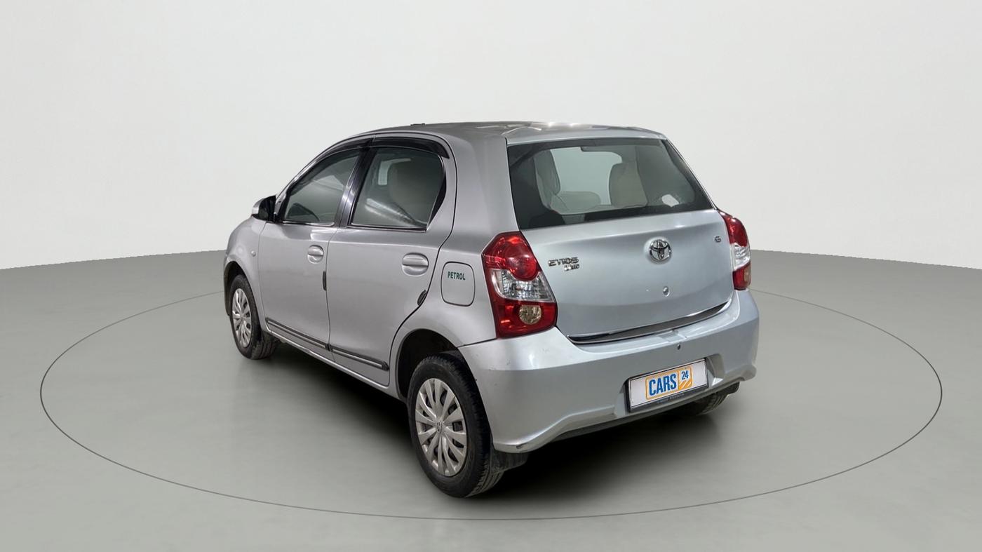 2019 Toyota Etios Liva GX, Petrol, Manual, 19,659 km, Left Back Diagonal