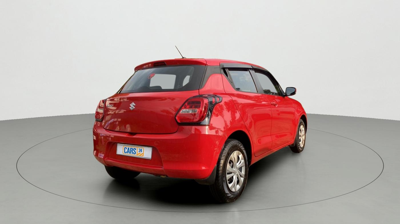 2018 Maruti Swift VXI, Petrol, Manual, 52,118 km, Right Back Diagonal