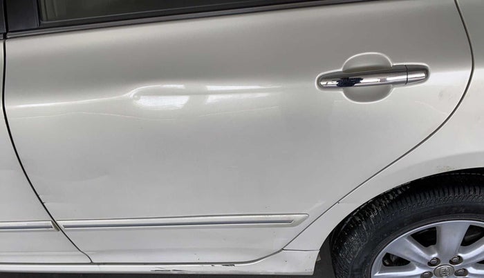 2010 Toyota Corolla Altis GL PETROL, Petrol, Manual, 40,544 km, Rear left door - Slightly dented