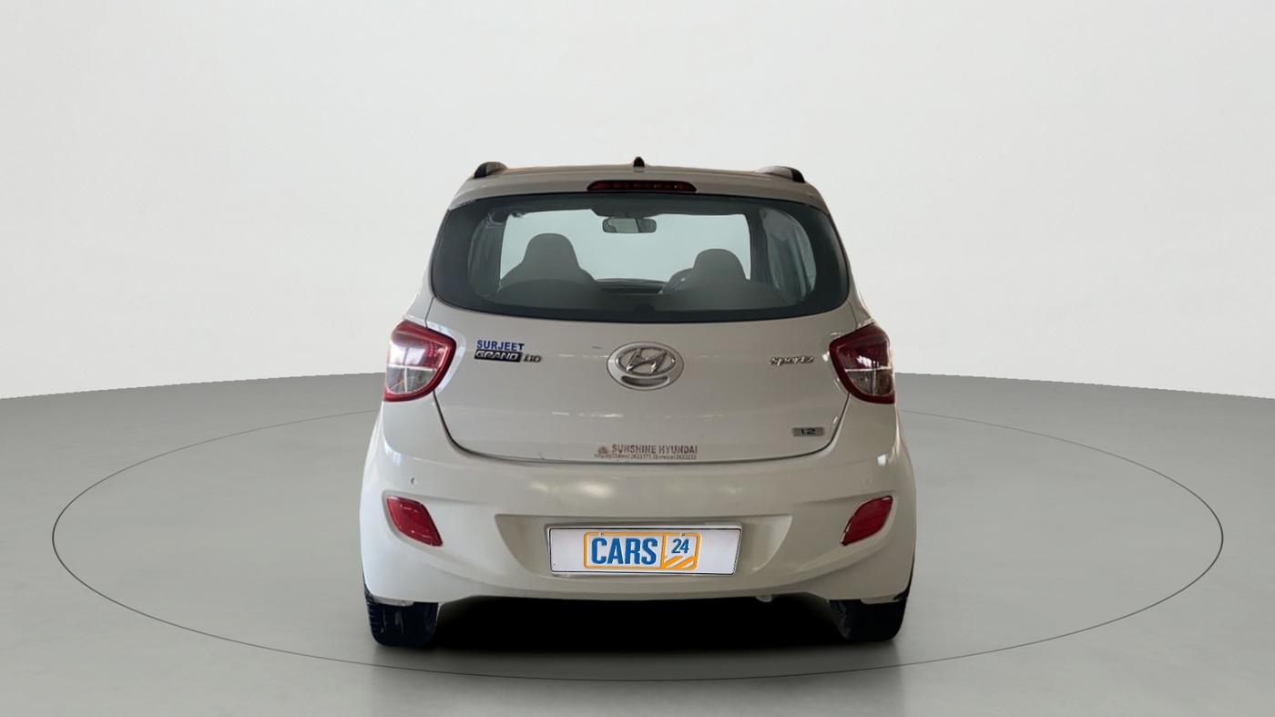 2015 Hyundai Grand i10 SPORTZ 1.2 KAPPA VTVT, CNG, Manual, 60,460 km, Back/Rear