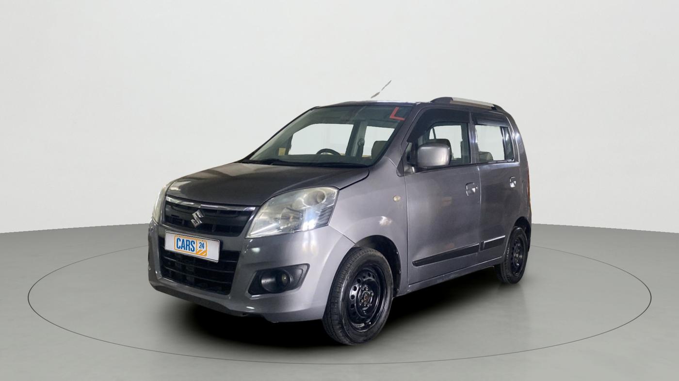 2014 Maruti Wagon R 1.0 VXI, Petrol, Manual, 83,778 km, Left Front Diagonal