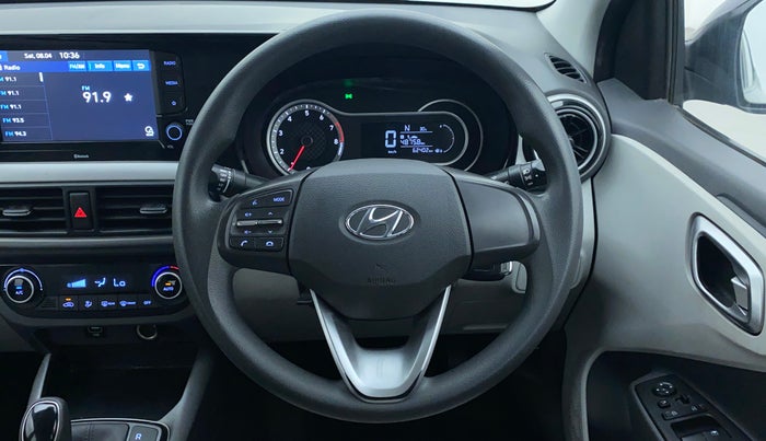 2020 Hyundai GRAND I10 NIOS SPORTZ AMT 1.2 KAPPA VTVT, Petrol, Automatic, 61,317 km, Steering Wheel Close Up
