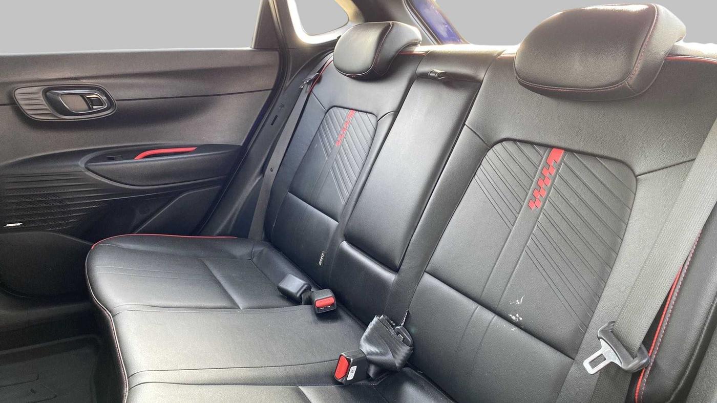 2021 Hyundai NEW I20 N LINE N8 1.0 TURBO GDI DCT, Petrol, Automatic, 17,191 km, Right Side Rear Door Cabin