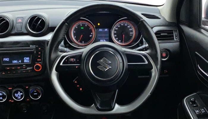 2019 Maruti Swift ZXI, Petrol, Manual, 32,776 km, Steering Wheel Close Up