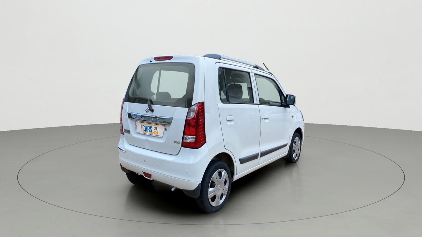 2012 Maruti Wagon R 1.0 VXI, Petrol, Manual, 48,693 km, Right Back Diagonal