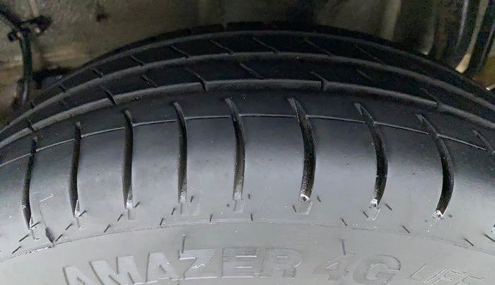 2018 Tata Tiago XZ PLUS DIESEL, Diesel, Manual, 85,984 km, Left Rear Tyre Tread