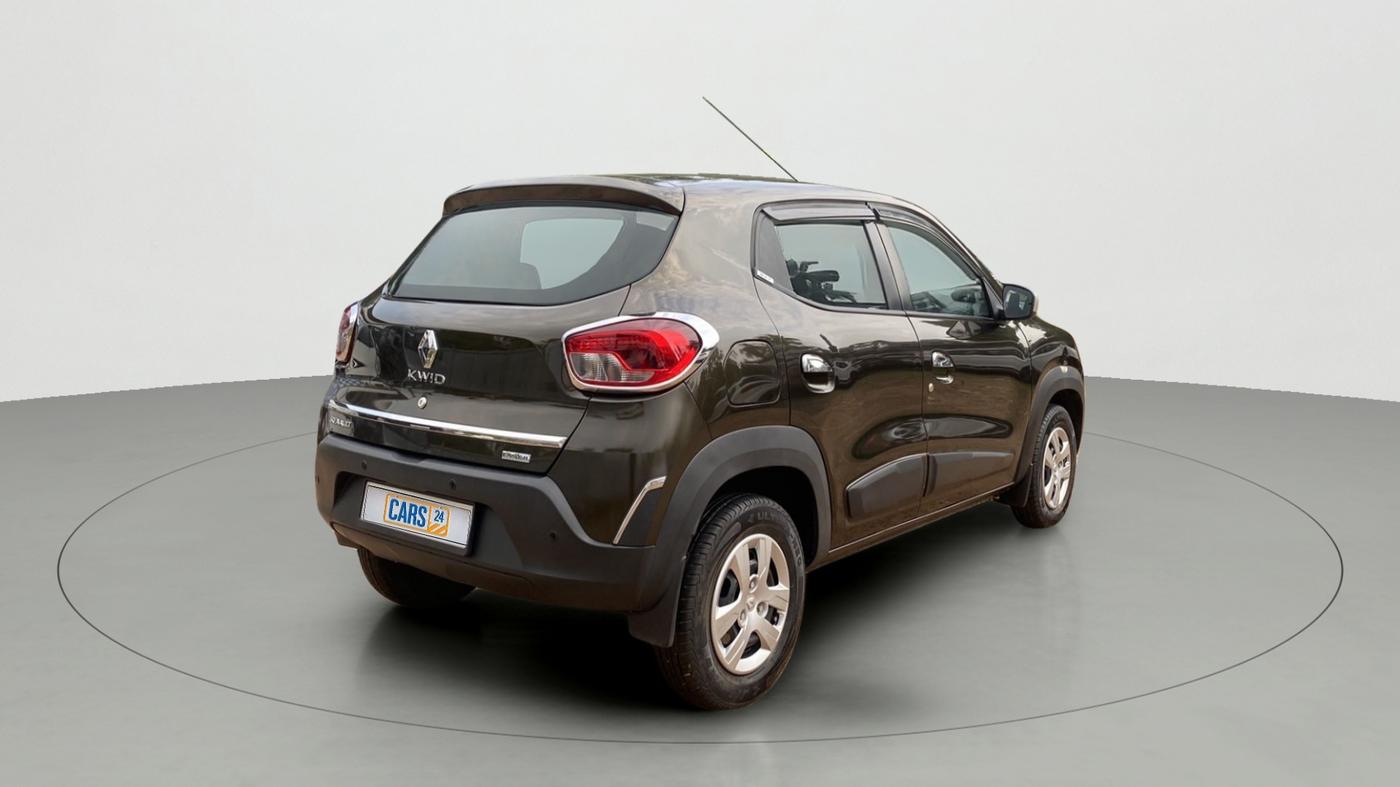2018 Renault Kwid RXT 1.0 (O), Petrol, Manual, 20,207 km, Right Back Diagonal