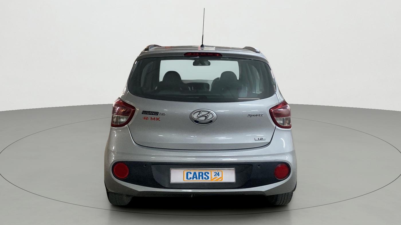2017 Hyundai Grand i10 SPORTZ (O) 1.2 KAPPA VTVT, Petrol, Manual, 45,074 km, Back/Rear