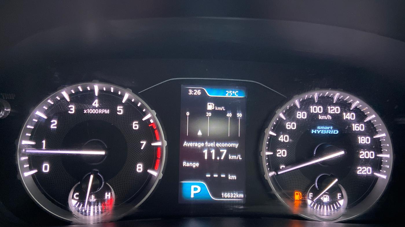2022 Maruti BREZZA ZXI + AT SMART HYBRID DUAL TONE, Petrol, Automatic, 16,626 km, Odometer Image