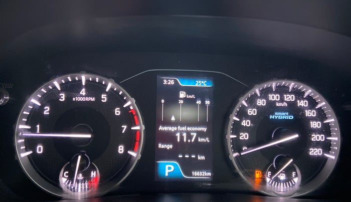 2022 Maruti BREZZA ZXI + AT SMART HYBRID DUAL TONE, Petrol, Automatic, 16,626 km, Odometer Image