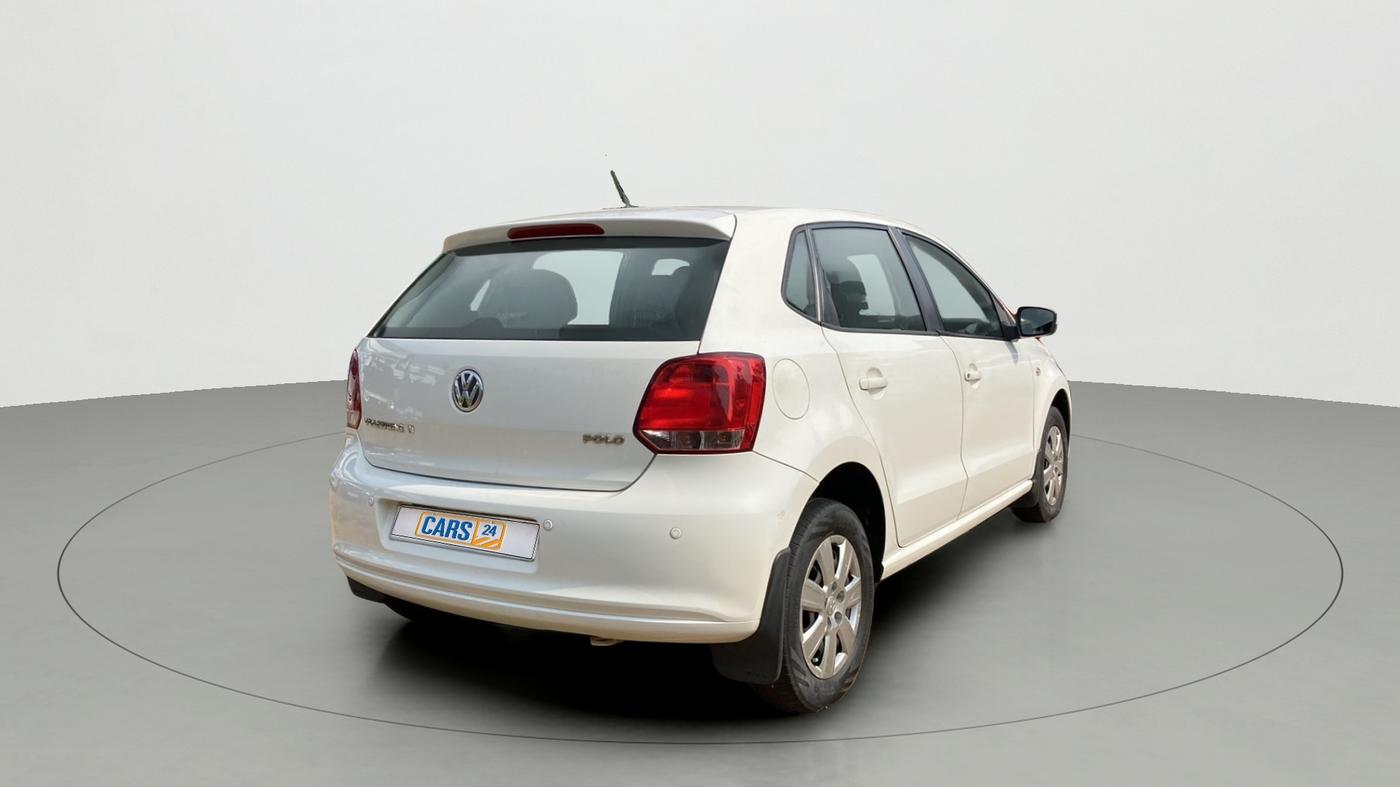 2011 Volkswagen Polo TRENDLINE 1.2L PETROL, Petrol, Manual, 71,890 km, Right Back Diagonal