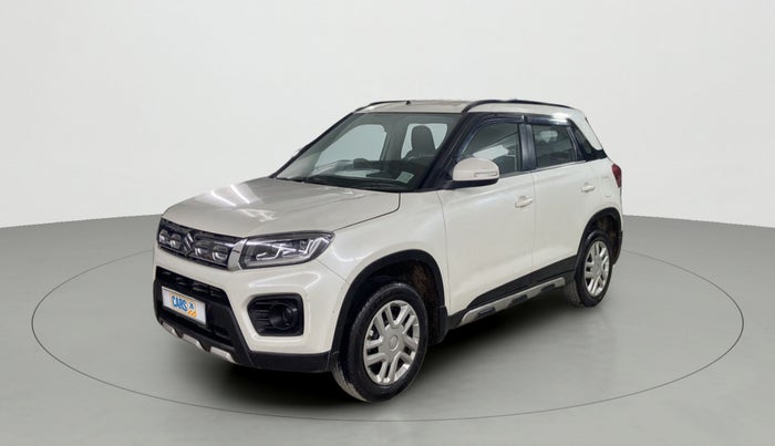 2021 Maruti Vitara Brezza VXI, Petrol, Manual, 7,068 km, Left Front Diagonal