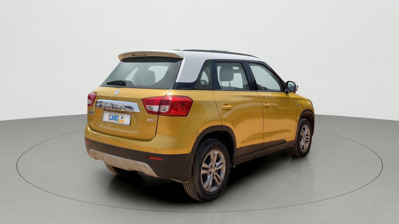 2016 Maruti Vitara Brezza ZDI PLUS DUAL TONE, Diesel, Manual, 42,271 km, Right Back Diagonal