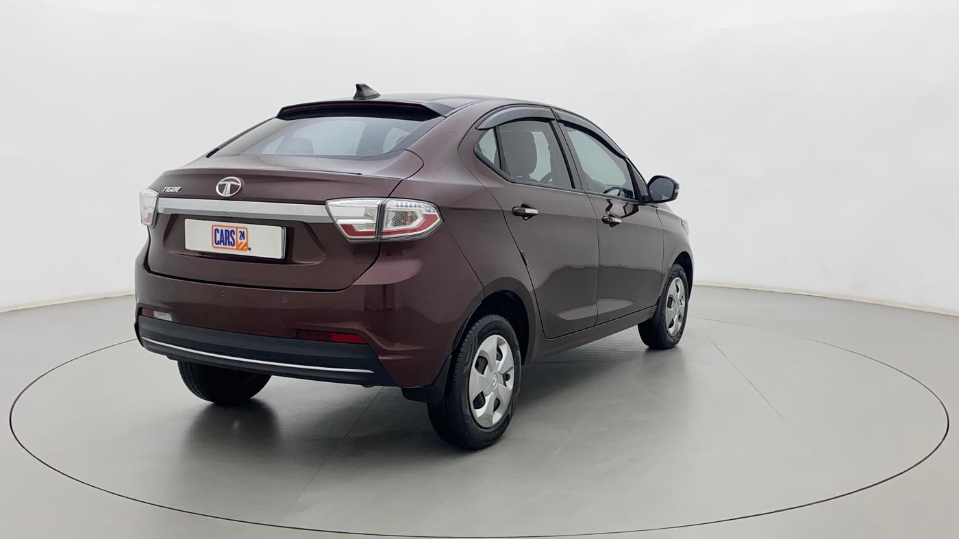 2021 Tata TIGOR XZ PETROL, Petrol, Manual, 12,288 km, Right Back Diagonal