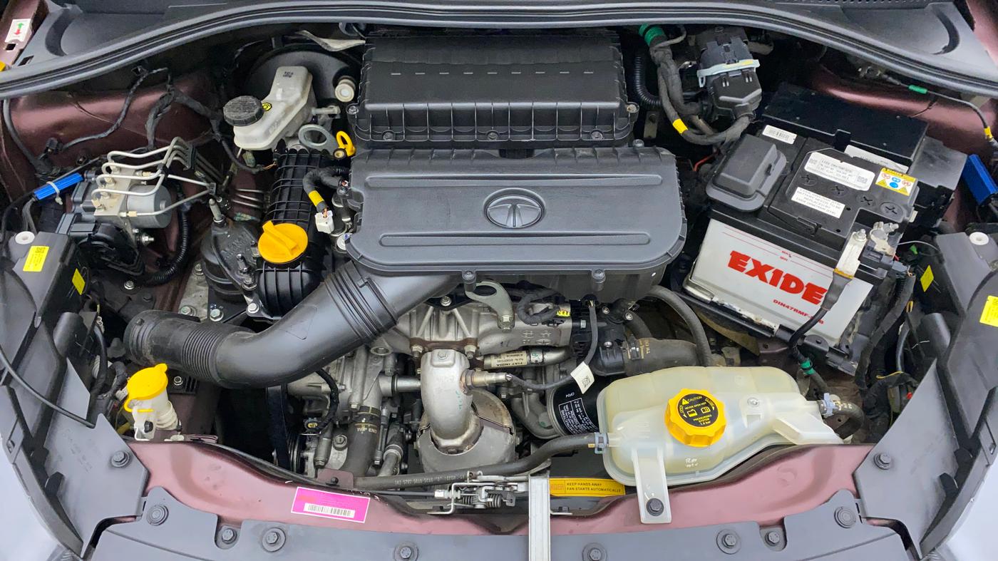 2021 Tata TIGOR XZ PETROL, Petrol, Manual, 12,288 km, Open Bonet