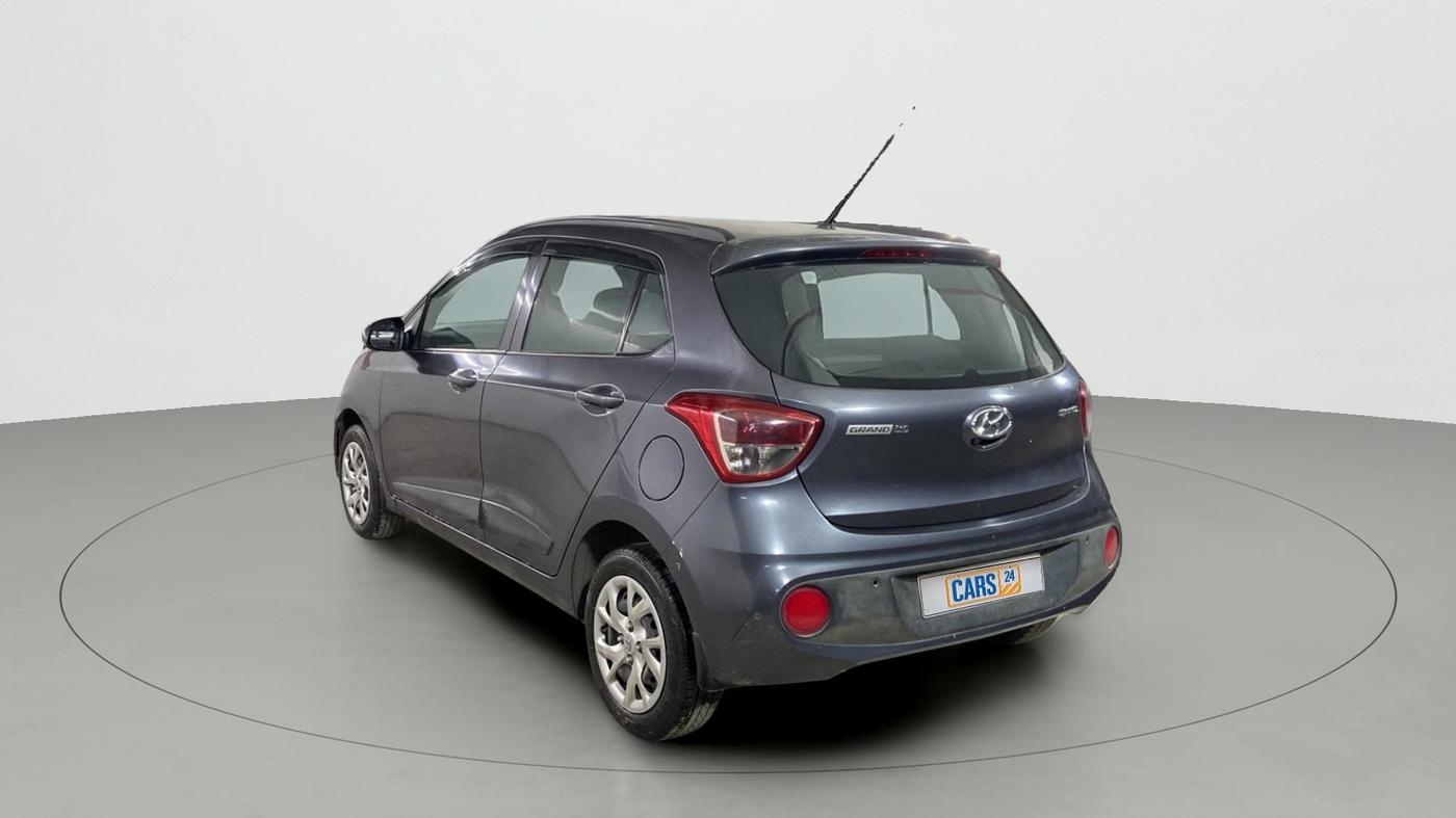 2018 Hyundai Grand i10 SPORTZ 1.2 KAPPA VTVT, Petrol, Manual, 15,290 km, Left Back Diagonal