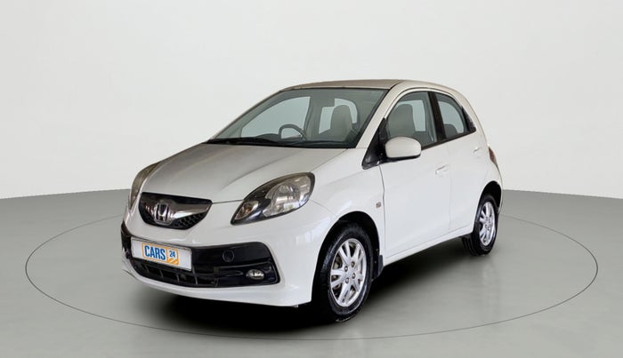 2012 Honda Brio V MT, Petrol, Manual, 87,509 km, Left Front Diagonal