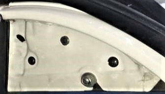 2012 Honda Brio V MT, Petrol, Manual, 87,509 km, Rear left door - Trim damaged