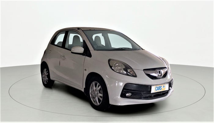 2012 Honda Brio V MT, Petrol, Manual, 87,509 km, Right Front Diagonal