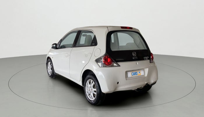 2012 Honda Brio V MT, Petrol, Manual, 87,509 km, Left Back Diagonal