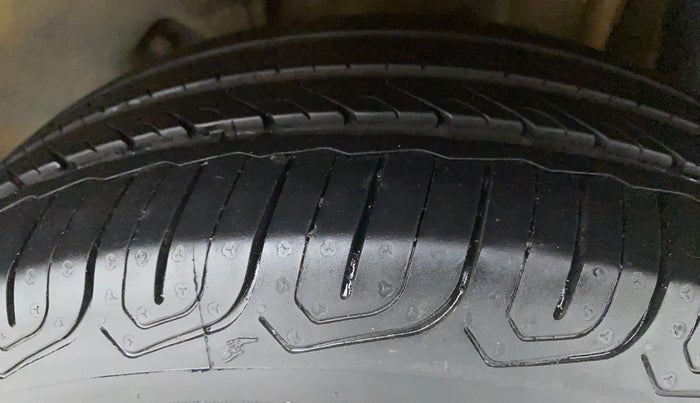 2018 Tata Tiago XZA PETROL, Petrol, Automatic, 43,688 km, Left Rear Tyre Tread