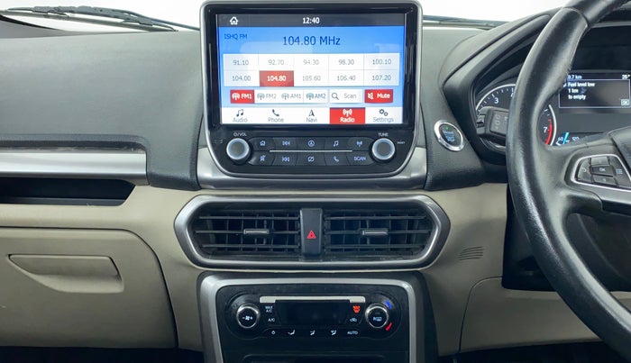 2019 Ford Ecosport TITANIUM 1.5L PETROL, Petrol, Manual, 45,739 km, Air Conditioner