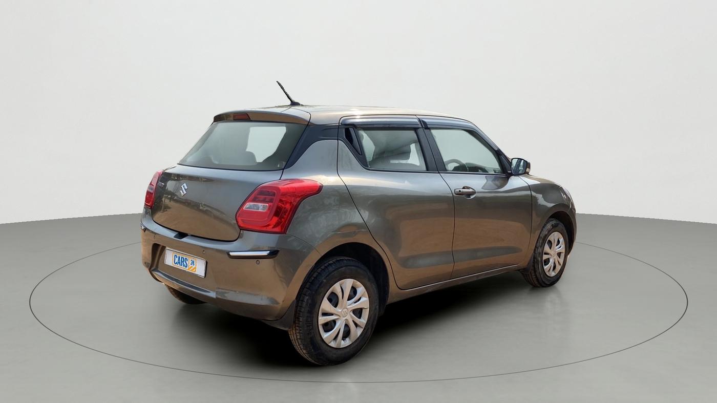 2019 Maruti Swift VXI, Petrol, Manual, 10,519 km, Right Back Diagonal