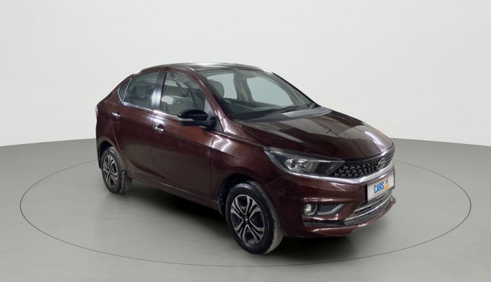 2022 Tata TIGOR XZ PLUS CNG DUAL TONE, CNG, Manual, 26,783 km, Right Front Diagonal