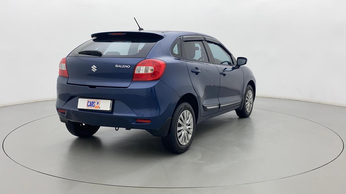 2019 Maruti Baleno DELTA PETROL 1.2, Petrol, Manual, 34,072 km, Right Back Diagonal