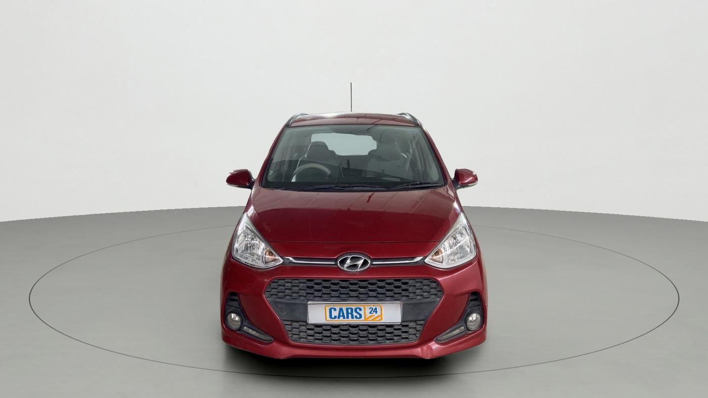 2019 Hyundai Grand i10 SPORTZ 1.2 KAPPA VTVT, Petrol, Manual, 17,925 km, Front