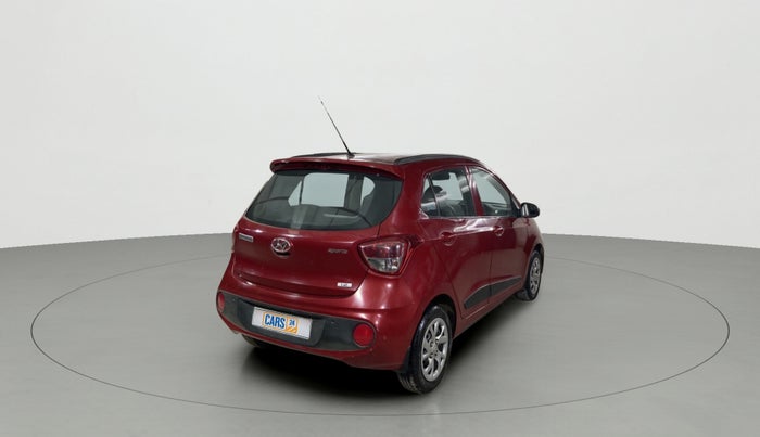 2019 Hyundai Grand i10 SPORTZ 1.2 KAPPA VTVT, Petrol, Manual, 17,925 km, Right Back Diagonal