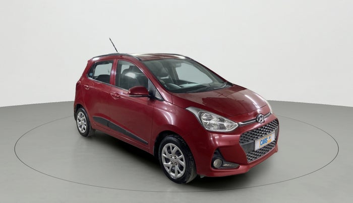 2019 Hyundai Grand i10 SPORTZ 1.2 KAPPA VTVT, Petrol, Manual, 17,925 km, Right Front Diagonal