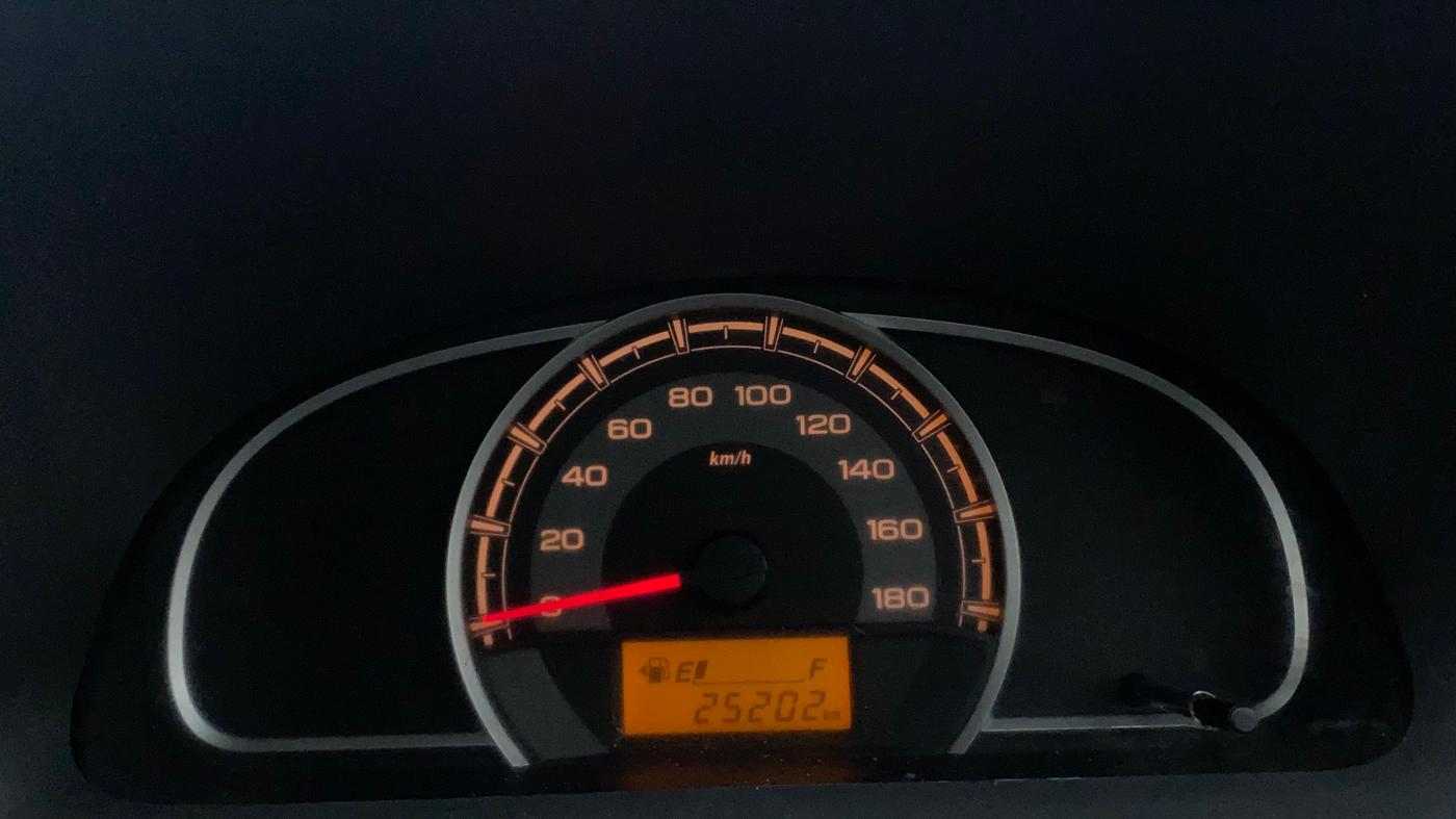 2017 Maruti Alto 800 LXI, Petrol, Manual, 25,202 km, Odometer Image