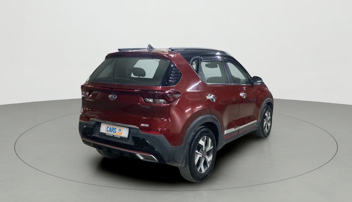 2021 KIA SONET GTX PLUS 1.0 IMT DUAL TONE, Petrol, Manual, 22,542 km, Right Back Diagonal