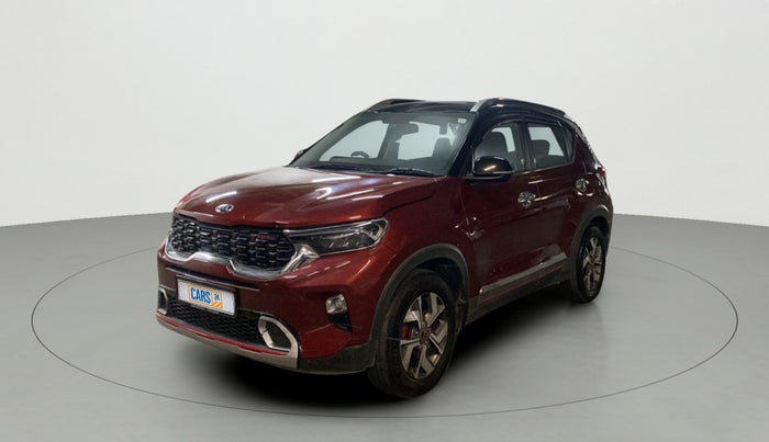 2021 KIA SONET GTX PLUS 1.0 IMT DUAL TONE, Petrol, Manual, 22,542 km, Left Front Diagonal