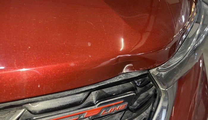 2021 KIA SONET GTX PLUS 1.0 IMT DUAL TONE, Petrol, Manual, 22,542 km, Bonnet (hood) - Minor scratches