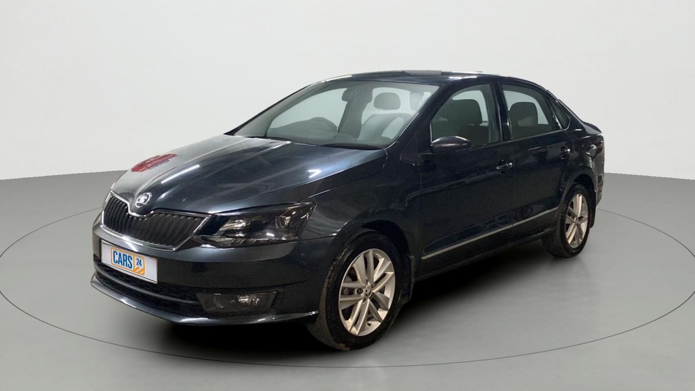 2021 Skoda Rapid STYLE AT TSI, Petrol, Automatic, 14,335 km, Left Front Diagonal